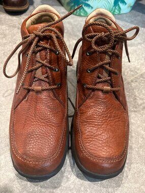 Dunham Rutland  Brown Leather Shoe Men’s  Sz 9.5B